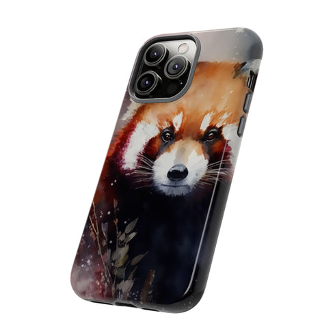 Red Panda in Watercolor - Impact Resistant Phone Case